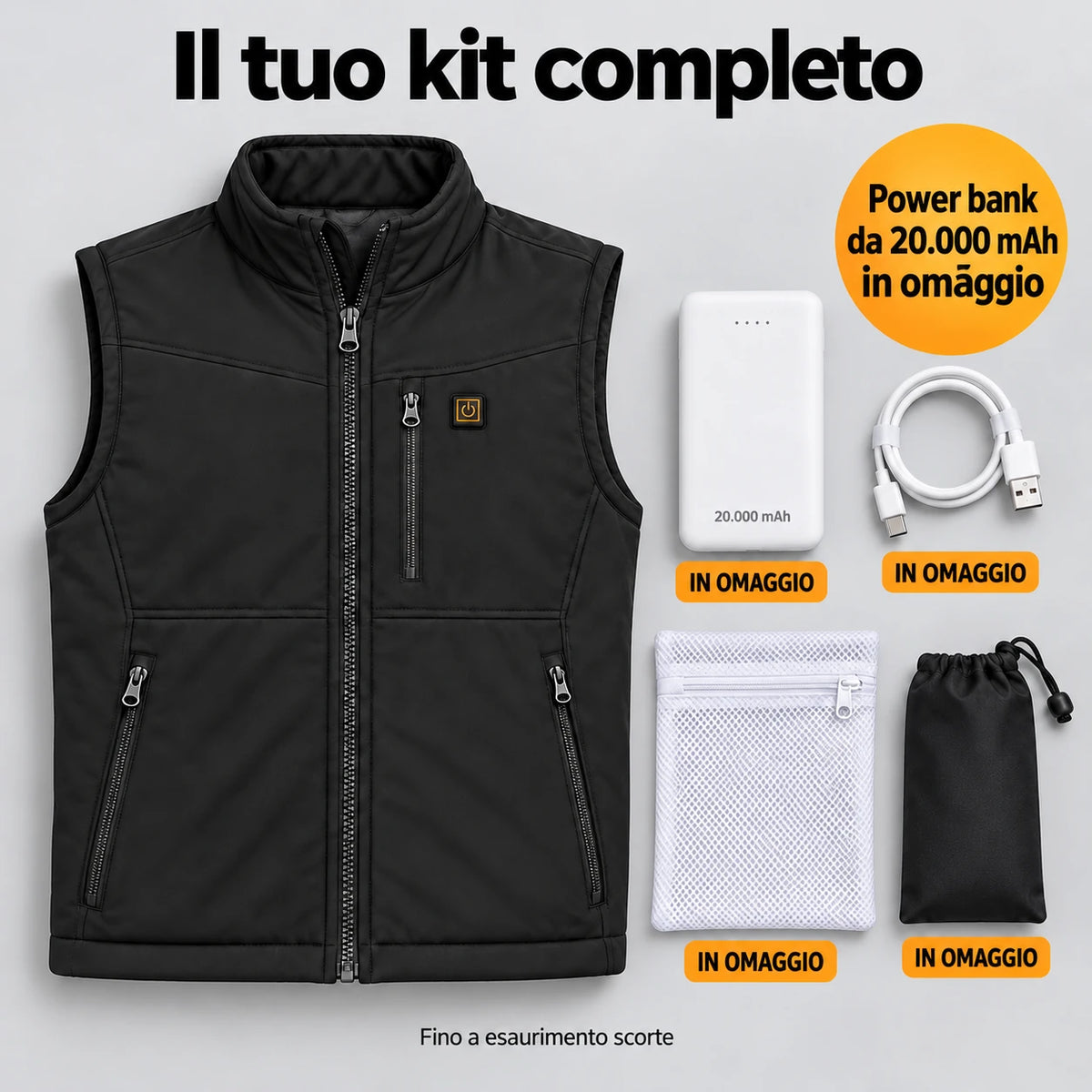 PyreFit Relior – Gilet riscaldato outdoor