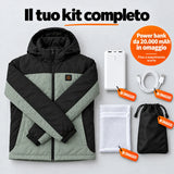 Set completo: Schiefer, power bank da 20.000 mAh, cavo di ricarica, sacchetto per il bucato e borsa