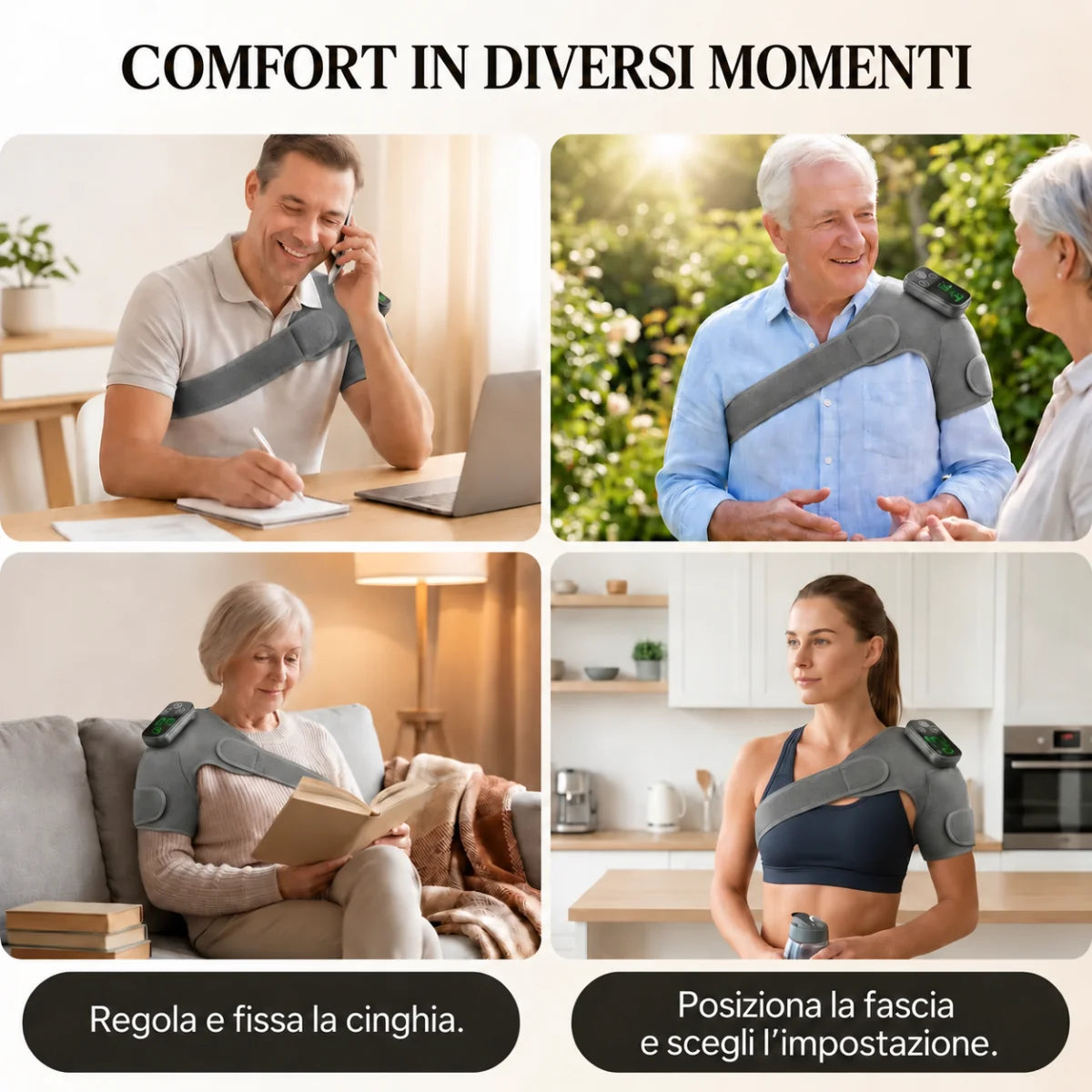 Un appoggio comodo nella tua routine