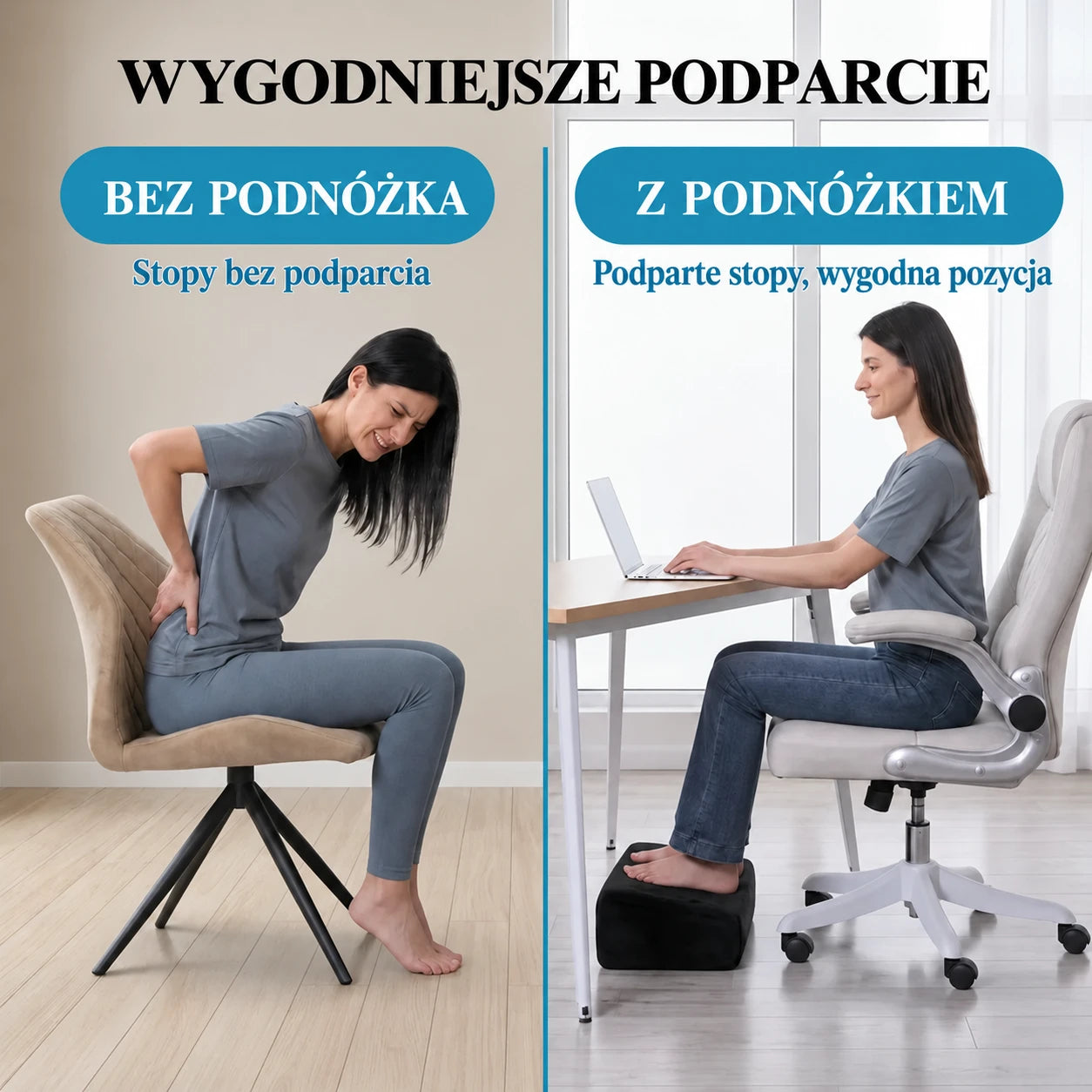 Wygoda zależy również od ustawienia stanowiska