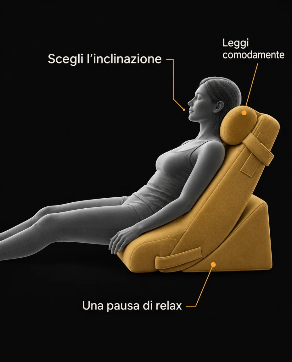 Un appoggio rialzato e confortevole