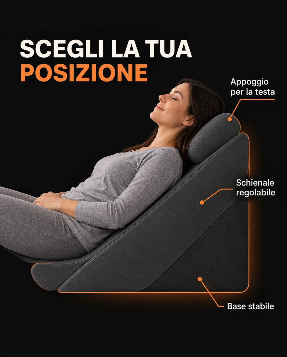 Una forma che sostiene il tuo relax