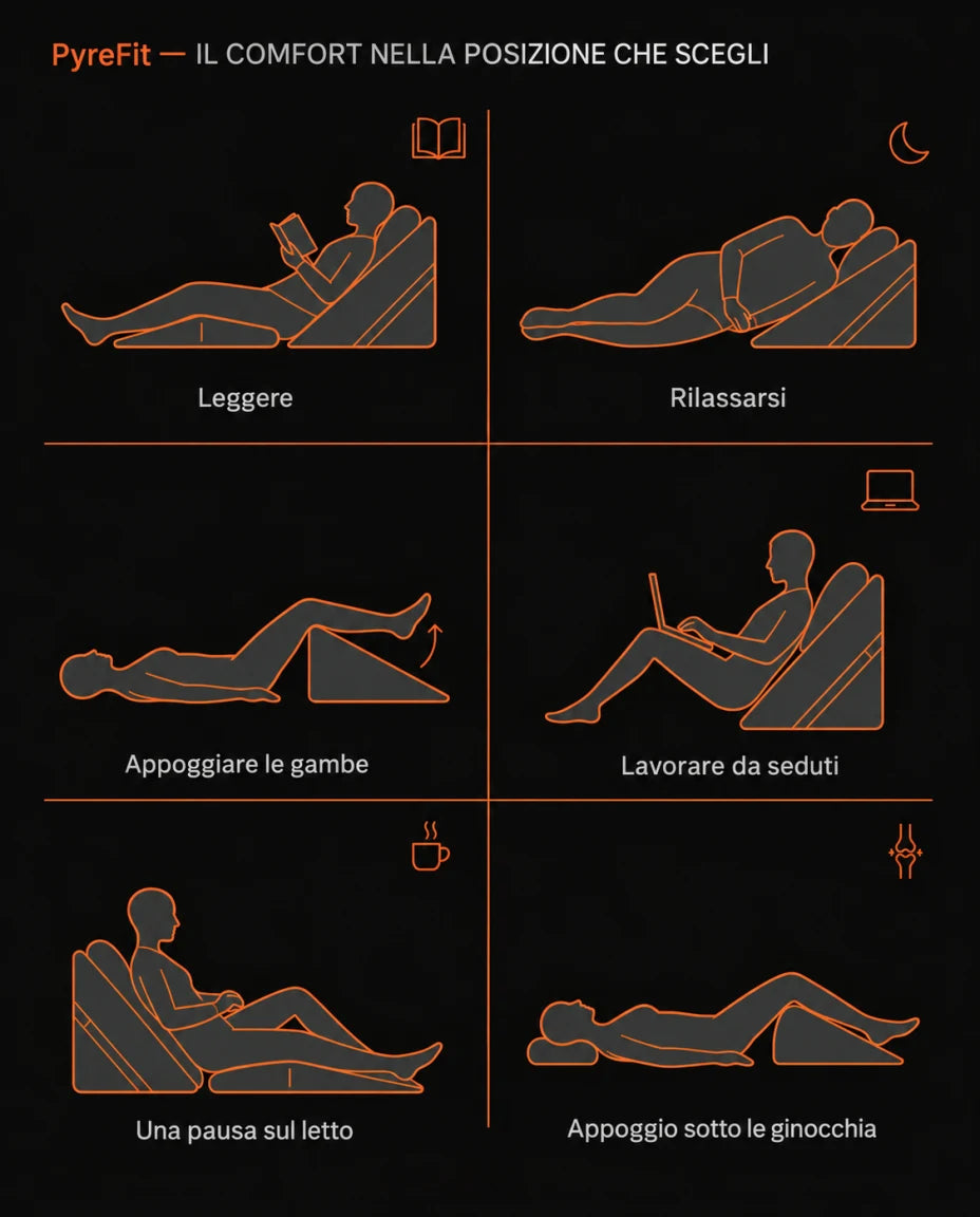 Dalla camera da letto al salotto