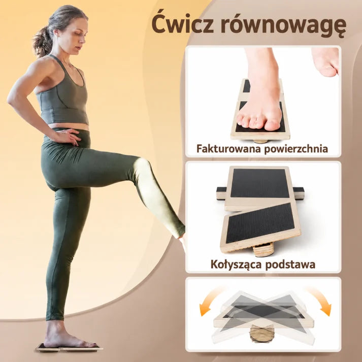 Kompaktowa forma do ćwiczenia równowagi