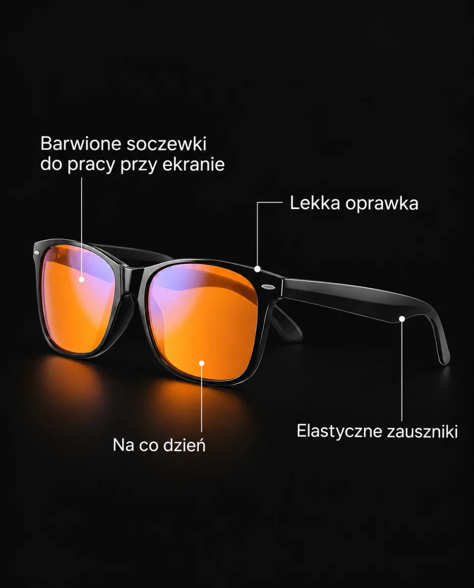 Cieplejszy odcień podczas korzystania z ekranów