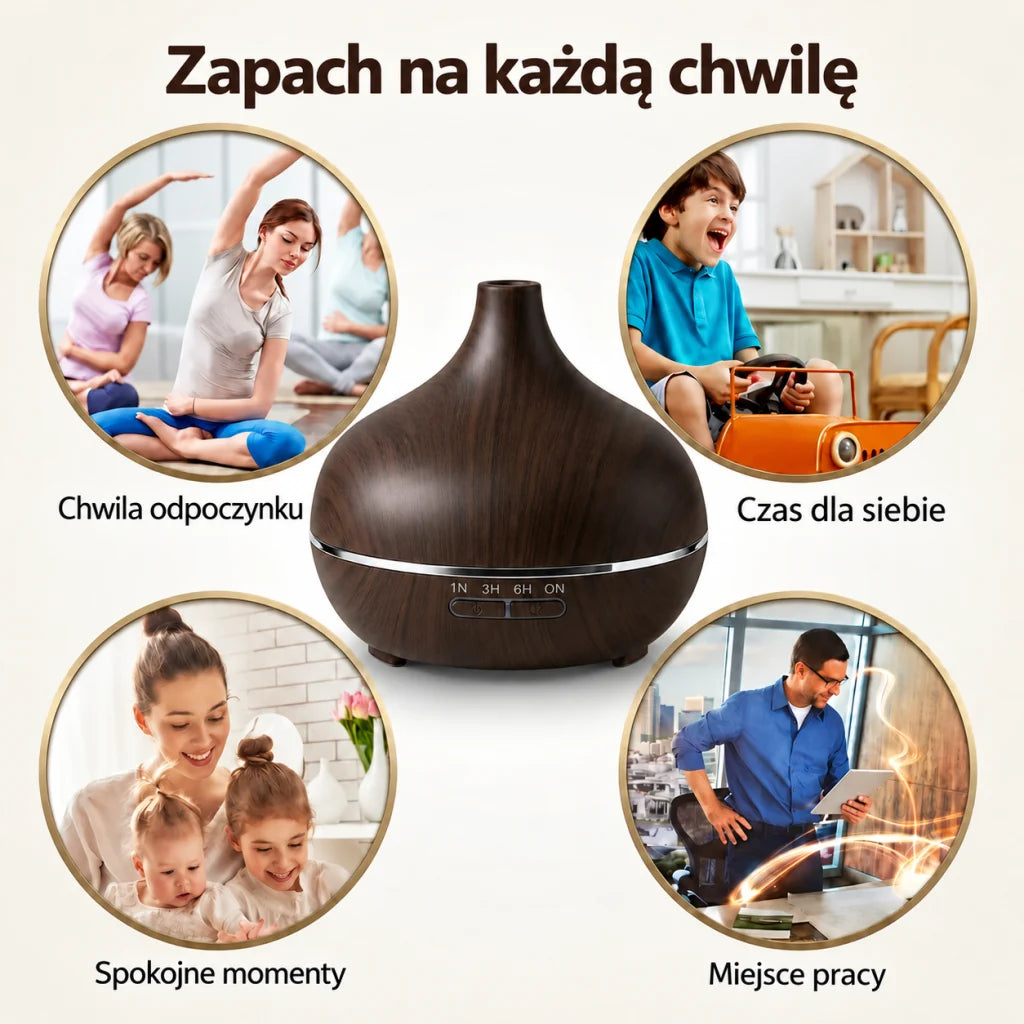Wykończenie imitujące drewno, łatwe do dopasowania