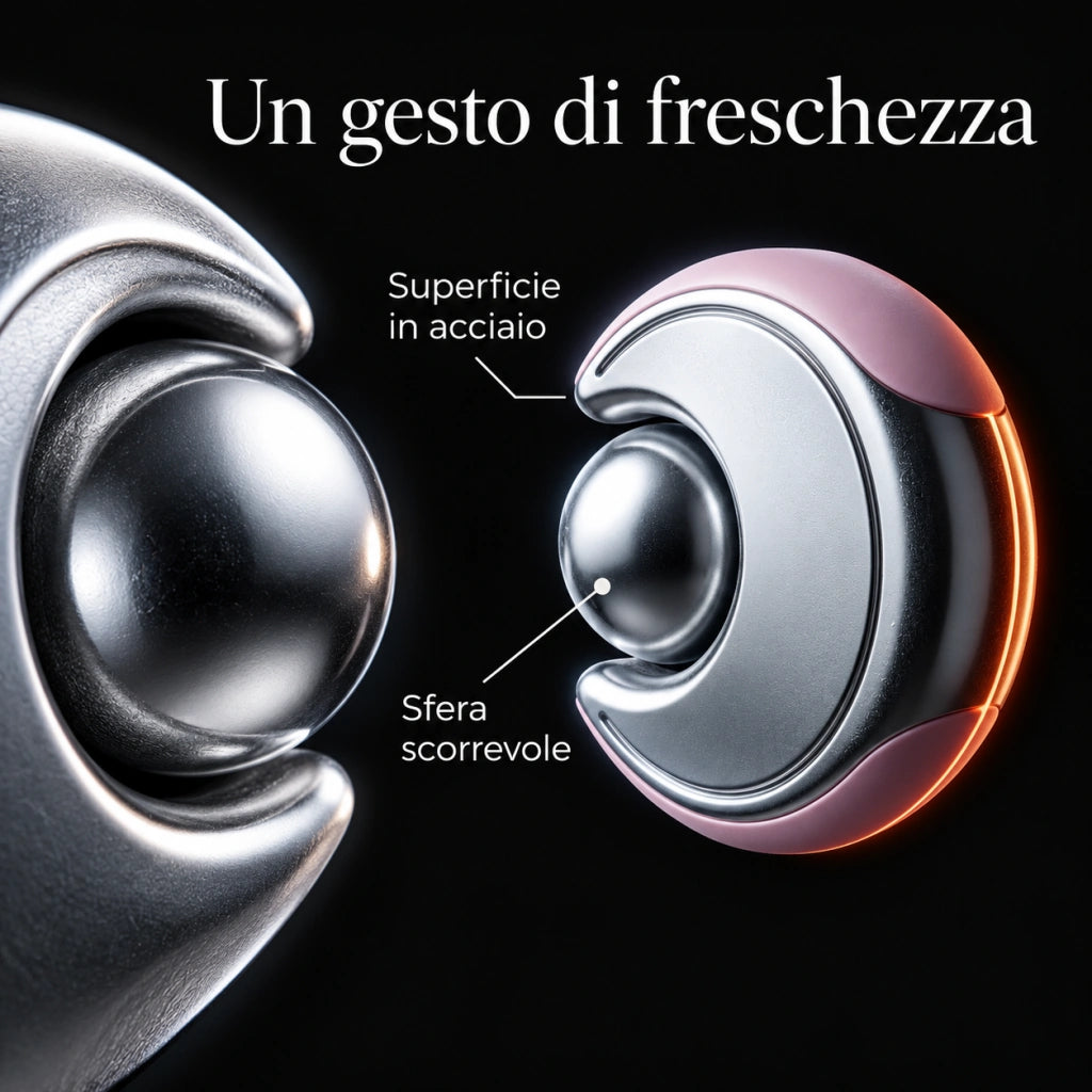 Una sensazione fresca per il viso