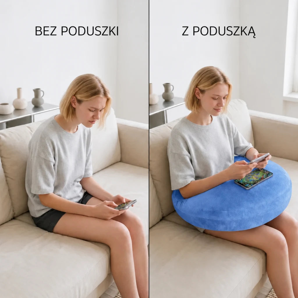 Zmęczone ramiona, niewygodna pozycja?