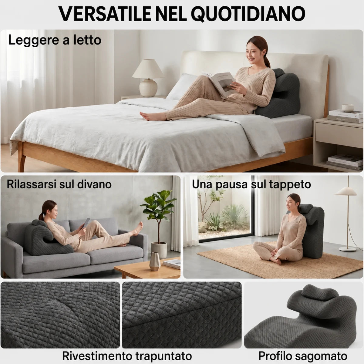 Il tuo comfort, dove preferisci