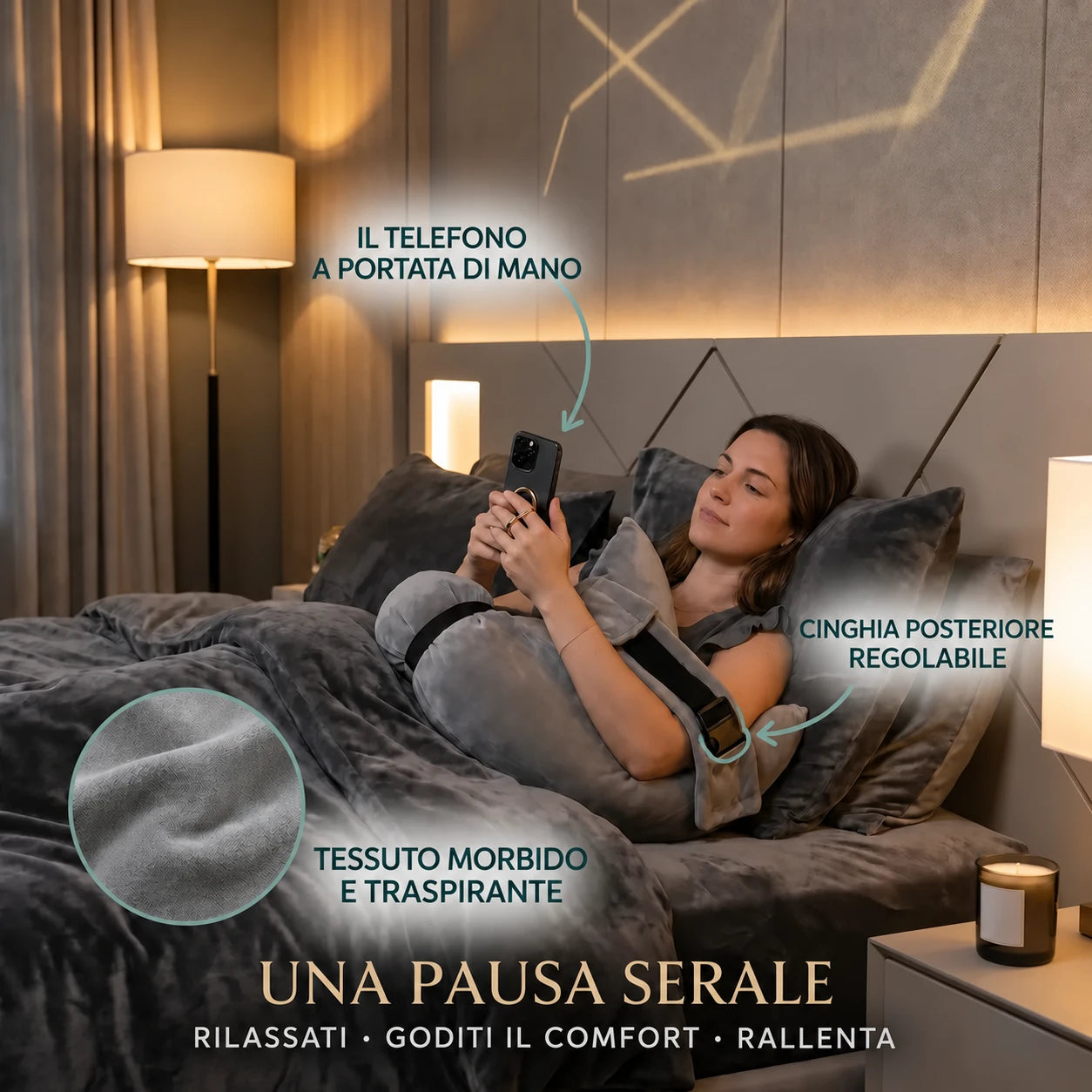 Pensato per il comfort quotidiano