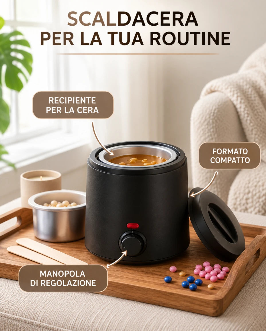 Calore regolabile per la depilazione a casa