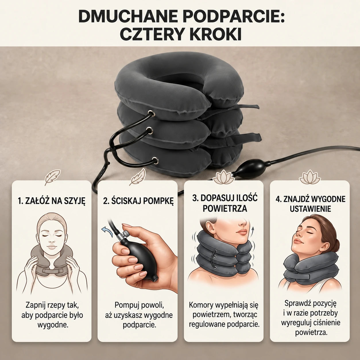 Podparcie, które możesz regulować