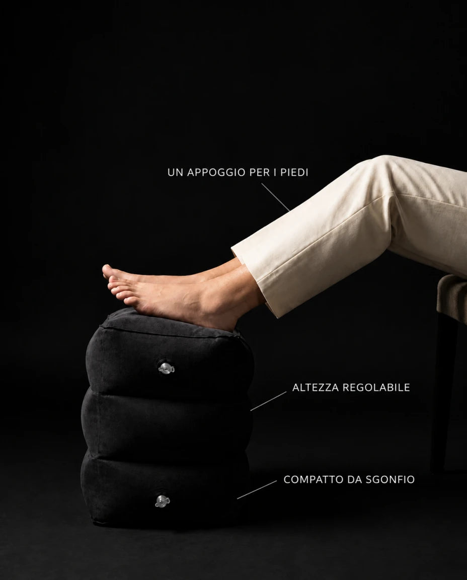 Più comfort, oltre il semplice poggiapiedi