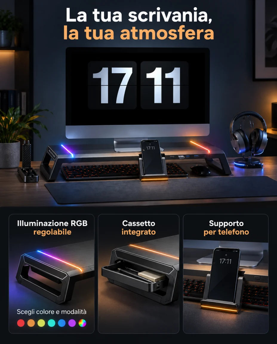 La luce che accompagna la tua giornata