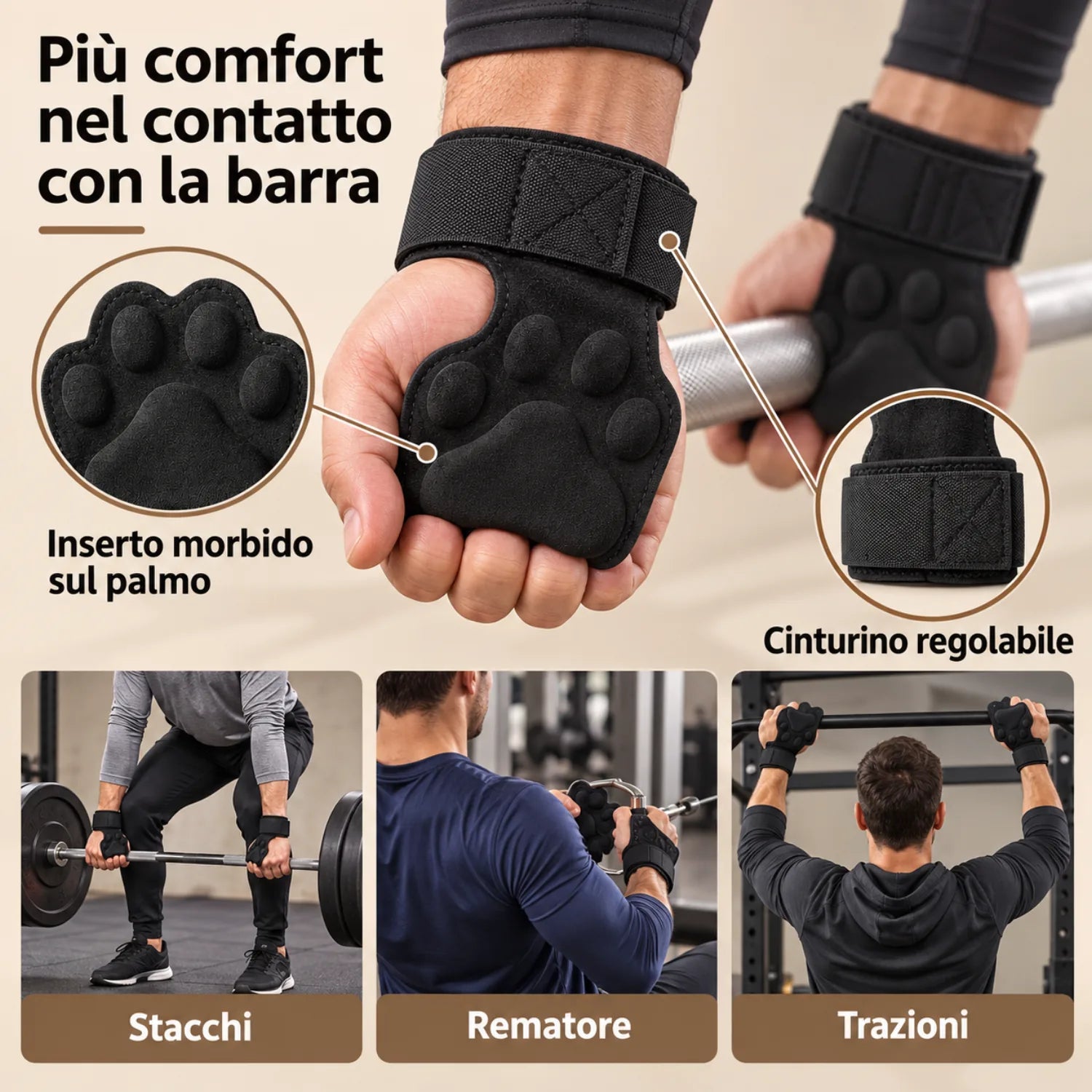 Un contatto morbido e una forma curata