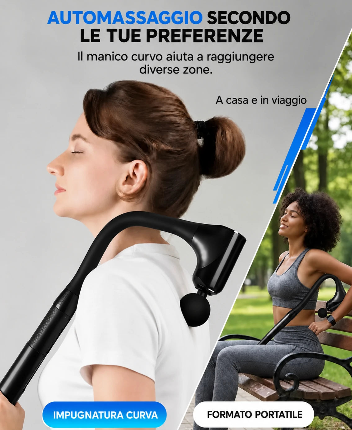 Compatta, pronta per la tua routine