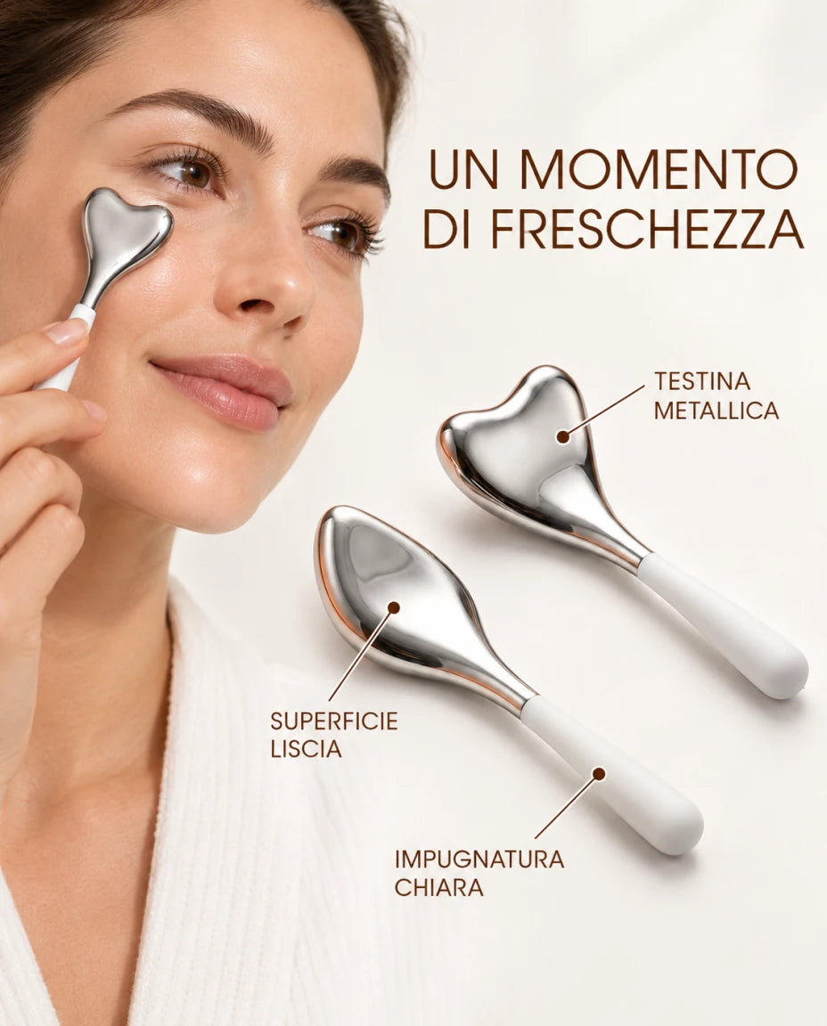 La freschezza dell’acciaio levigato