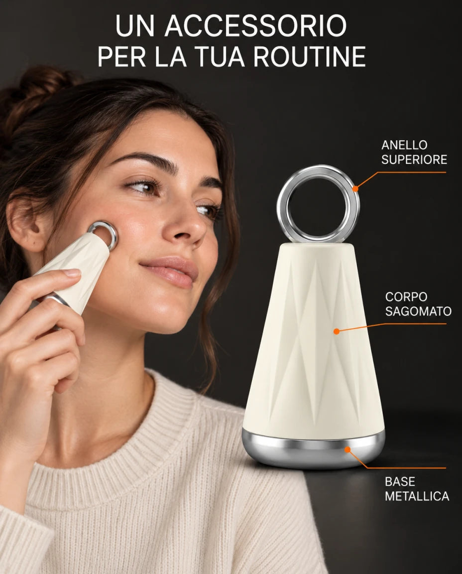 Un contatto fresco per il viso
