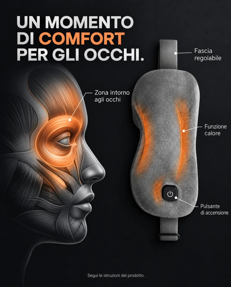 Una pausa per la zona degli occhi
