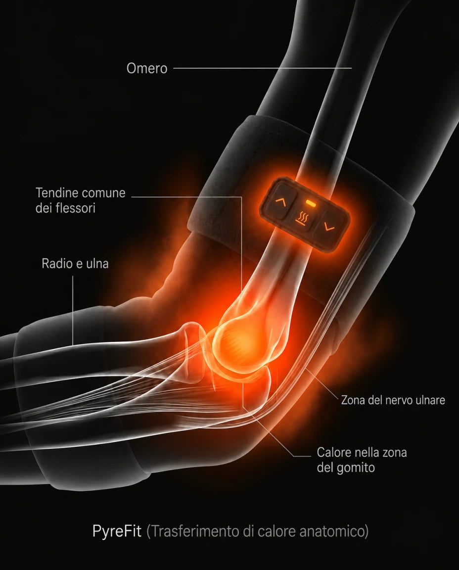 Fascia riscaldante per il gomito – Omero