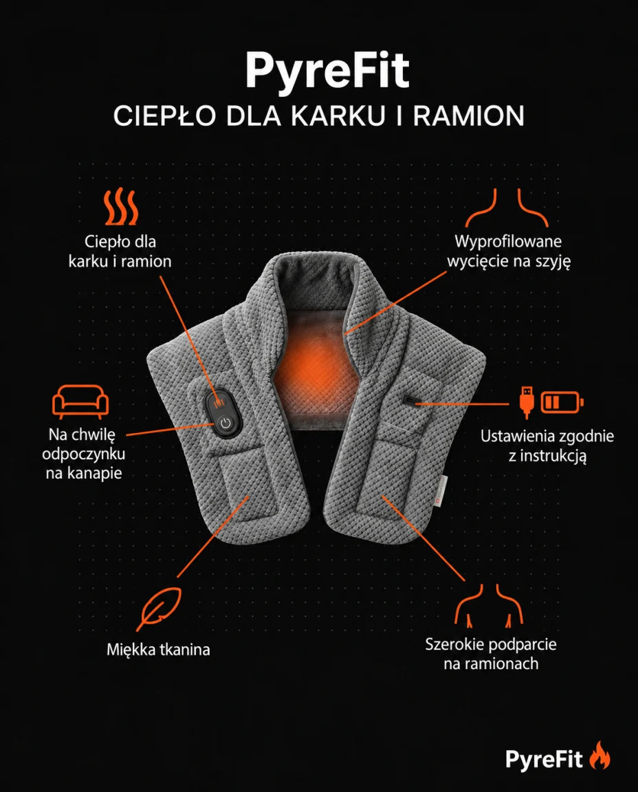 Ogrzewacz karku i ramion – Ciepło dla karku i ramion