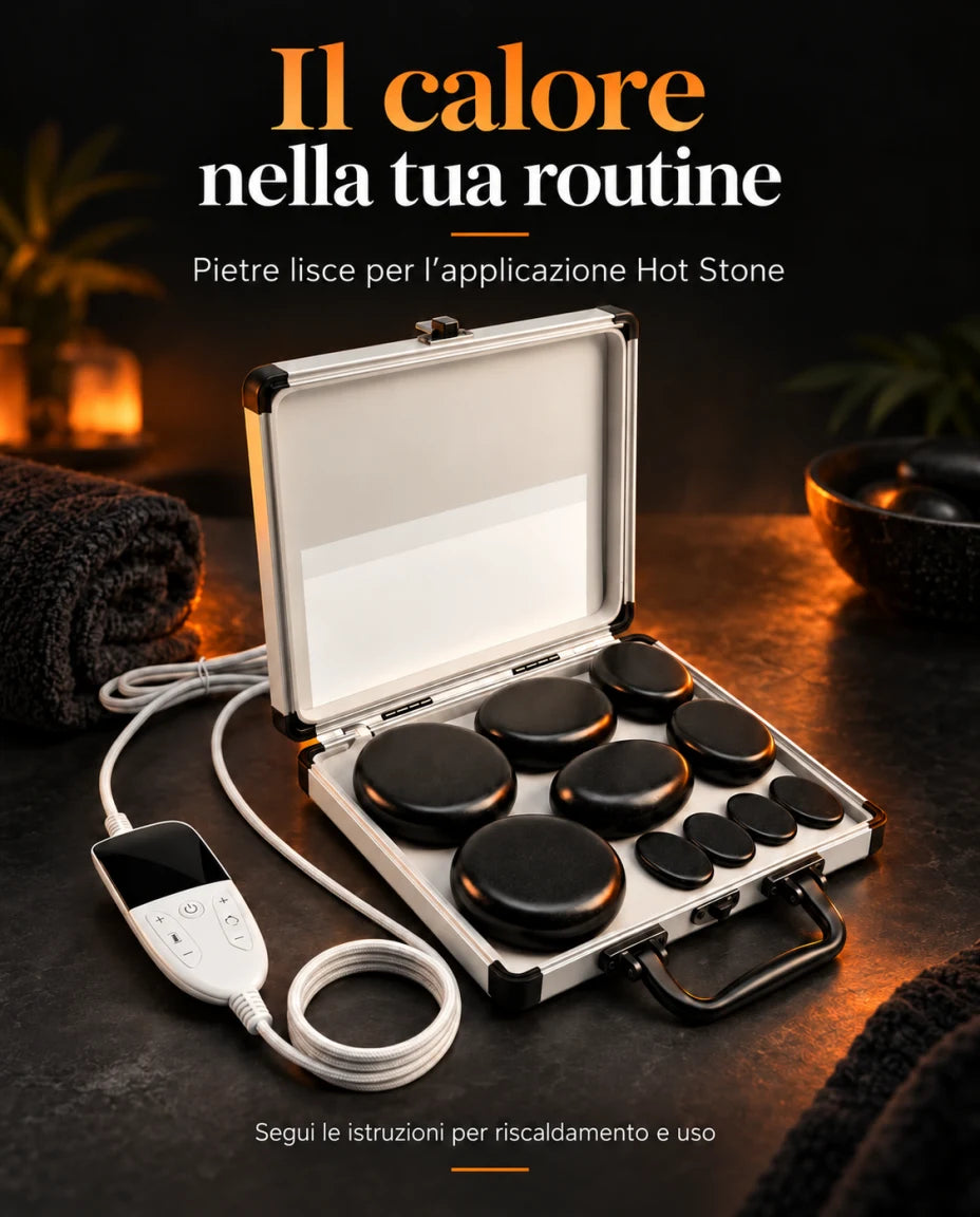 Pietre lisce per la routine Hot Stone
