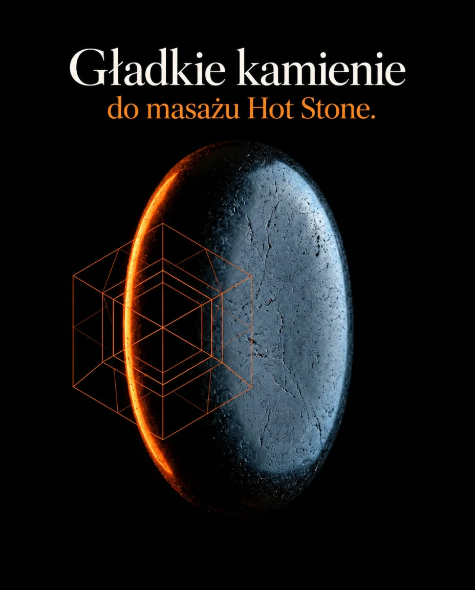 Gładka powierzchnia kamienia Hot Stone