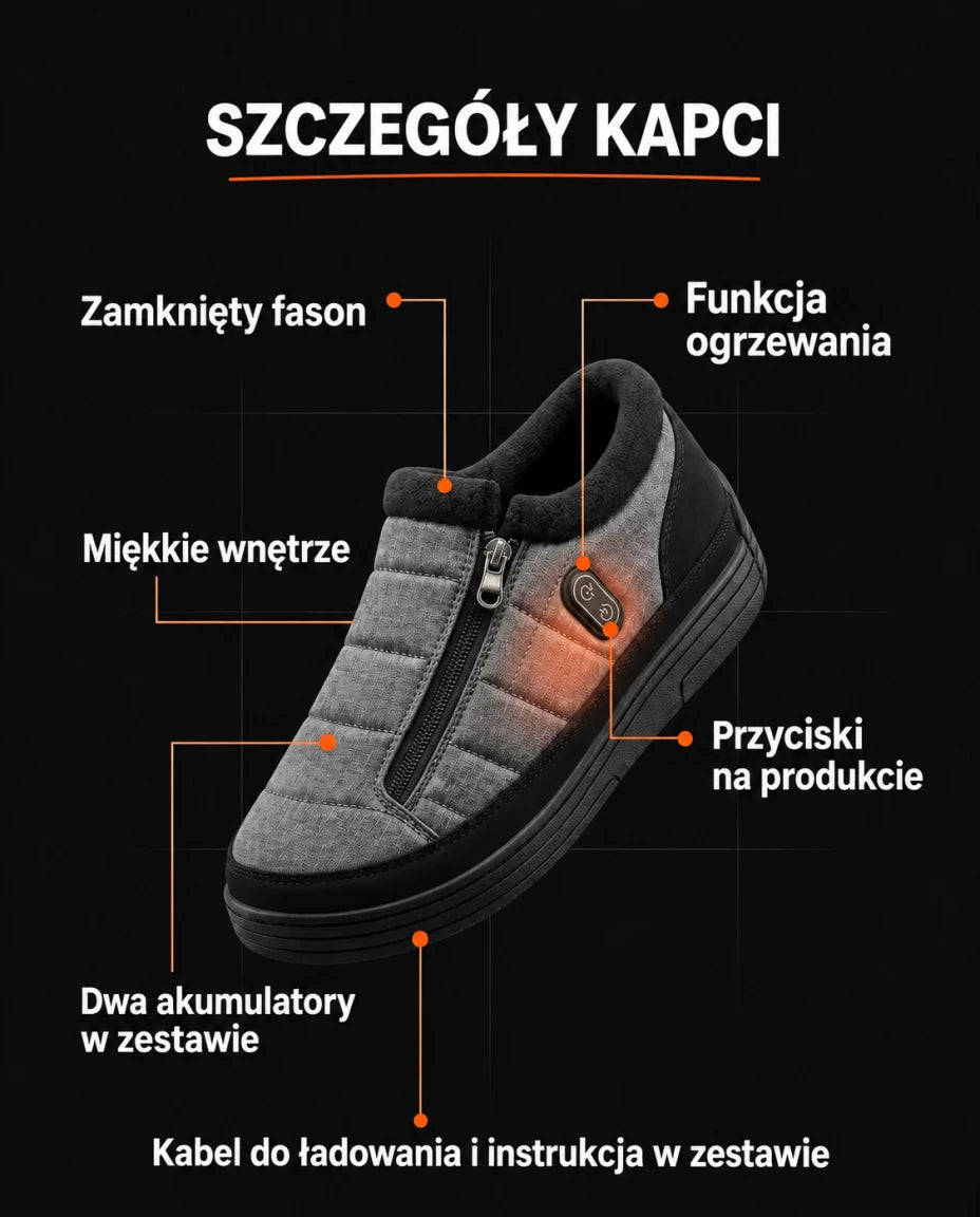 Kapcie grzewcze — Szczegóły kapci
