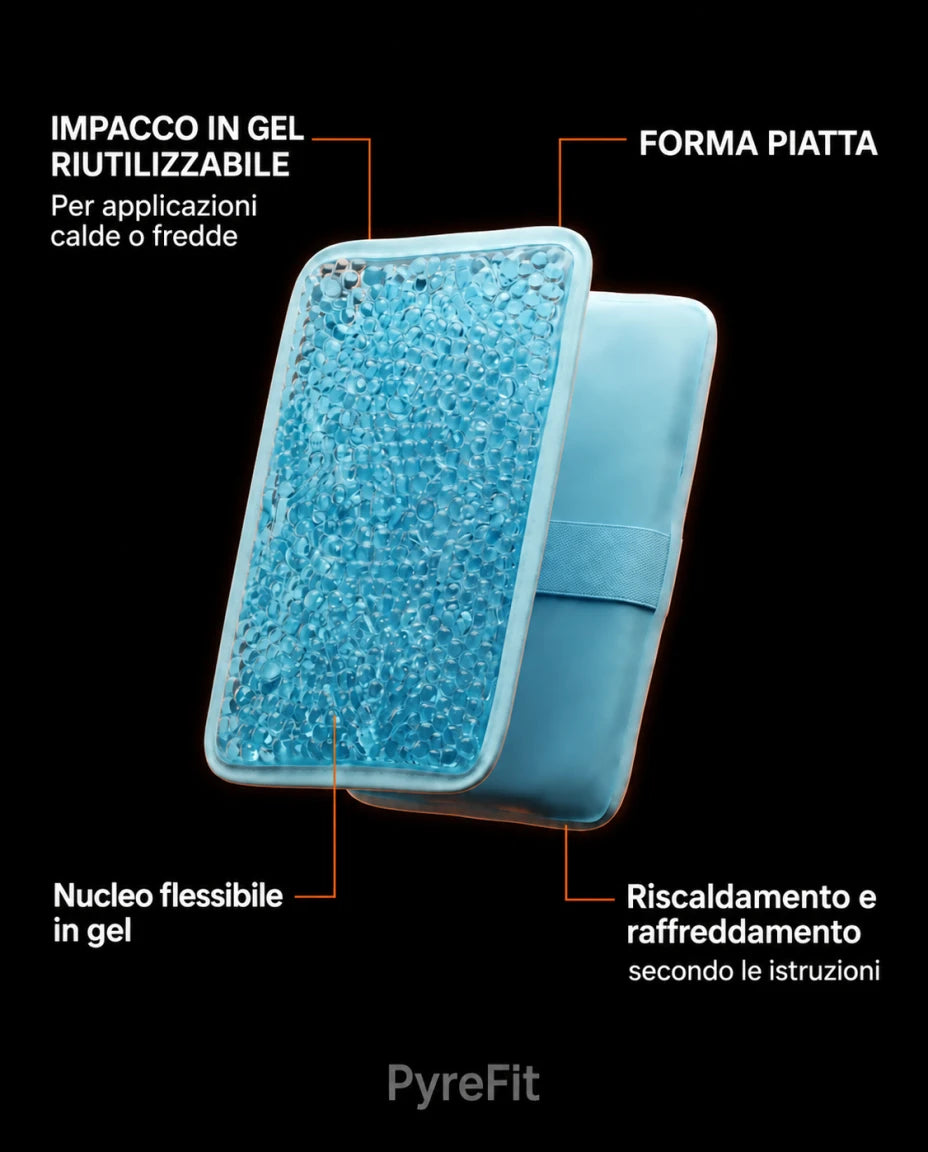 Impacco caldo e freddo in gel — Impacco in gel riutilizzabile