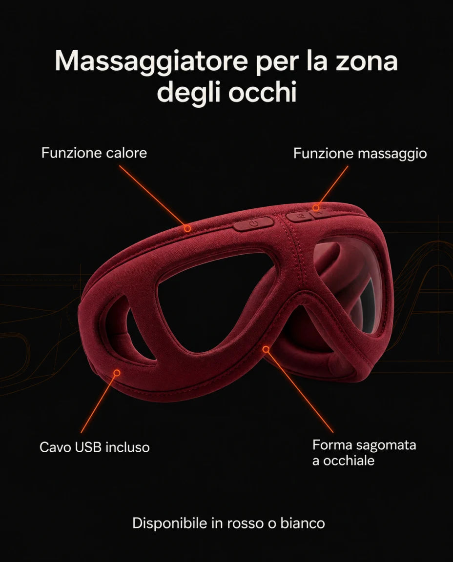 Massaggiatore per la zona degli occhi