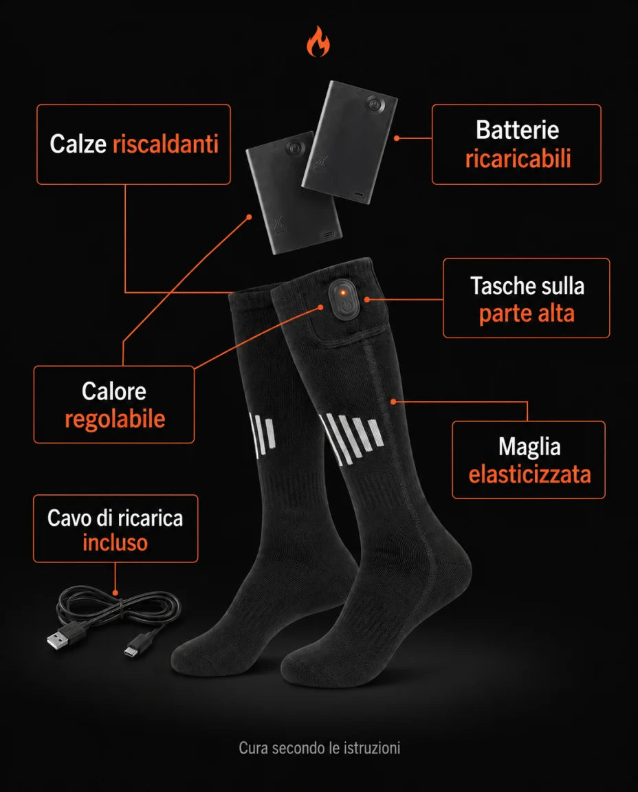 Calze riscaldanti