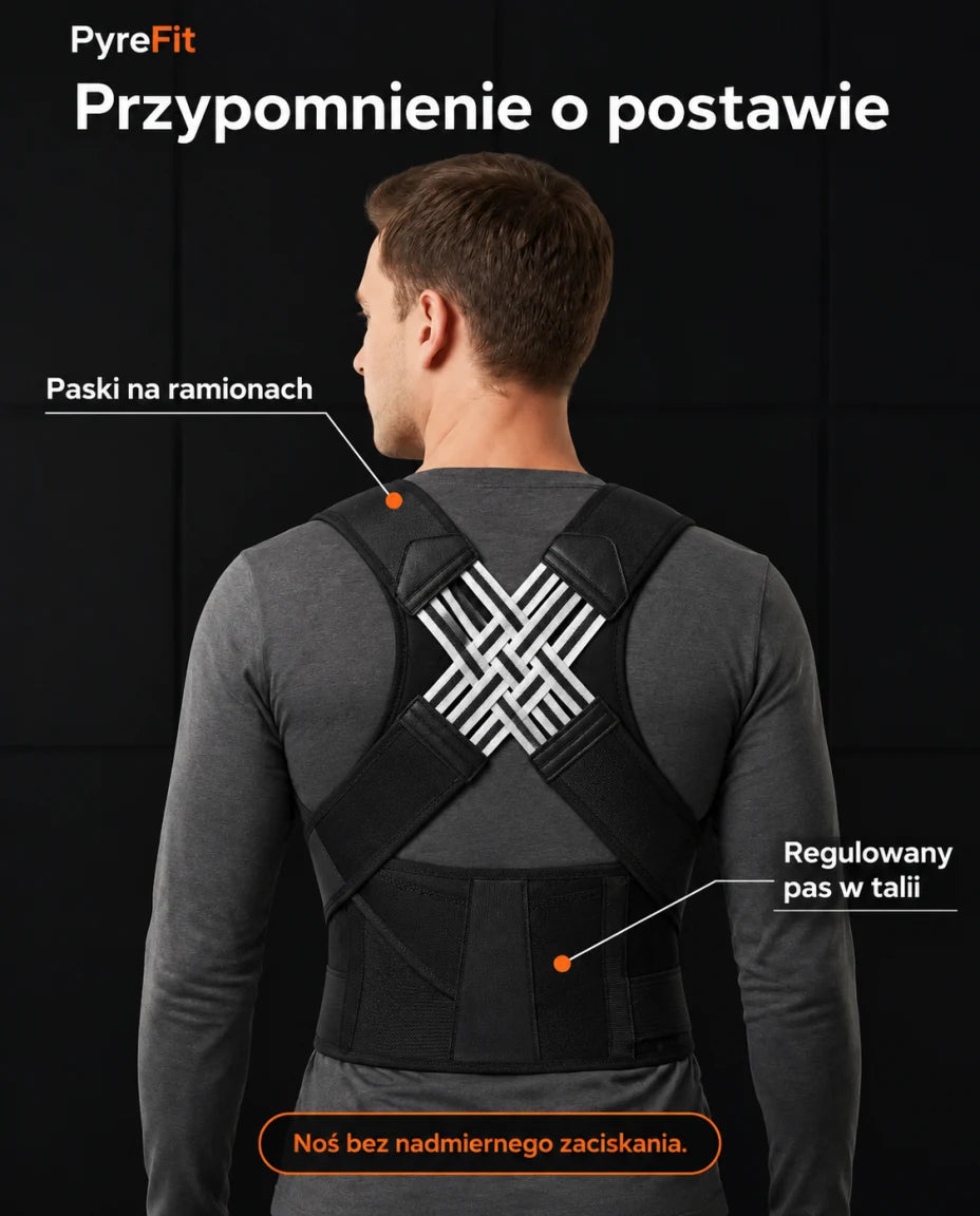 Przypomnienie o postawie — Paski na ramionach