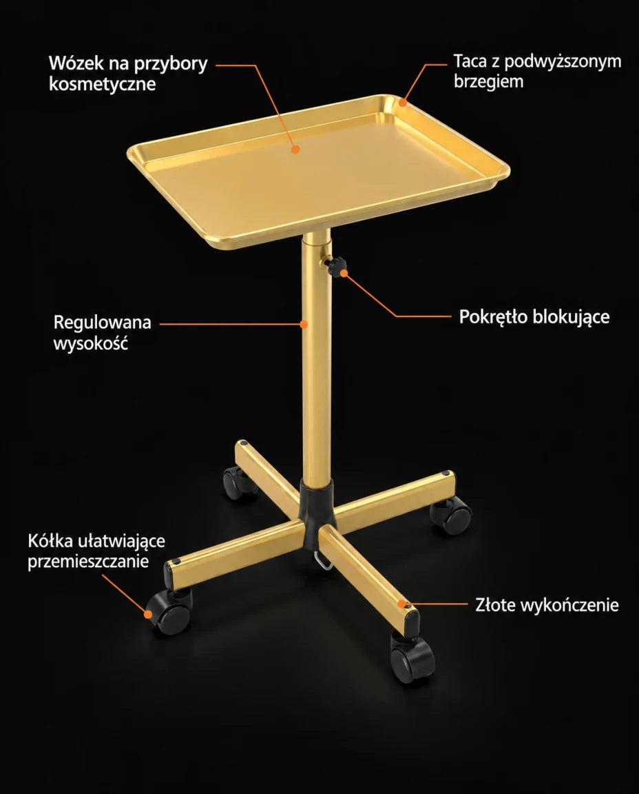 Wózek na przybory kosmetyczne