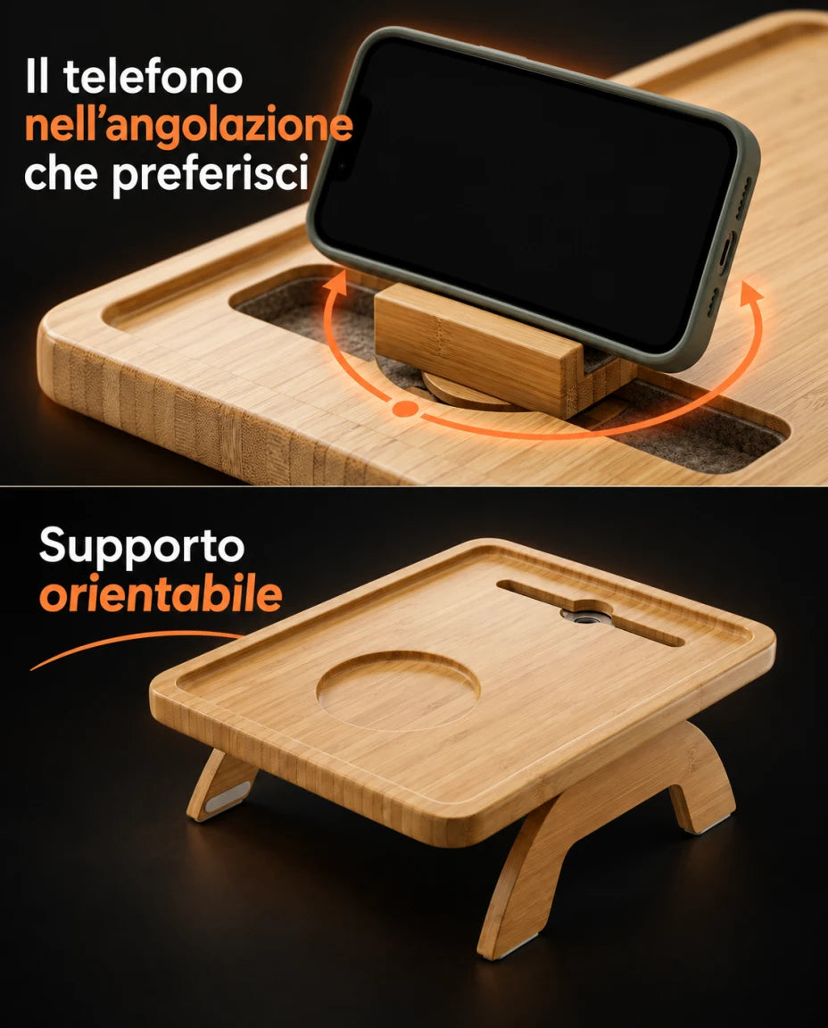 Il telefono nell’angolazione che preferisci
