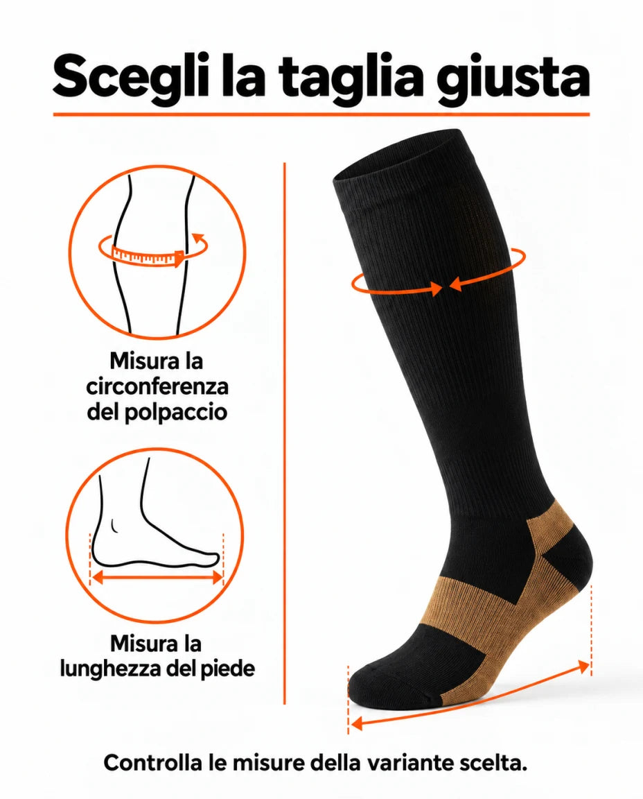 Scegli la taglia giusta