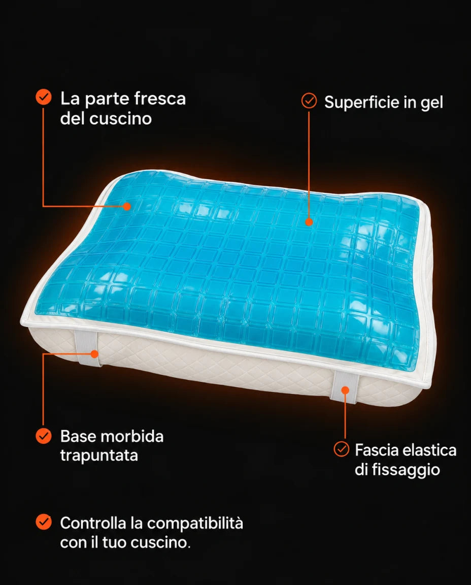 La parte fresca del cuscino
