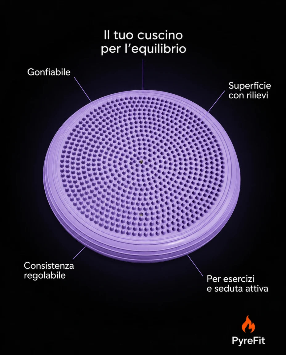 Il tuo cuscino per l’equilibrio — Gonfiabile
