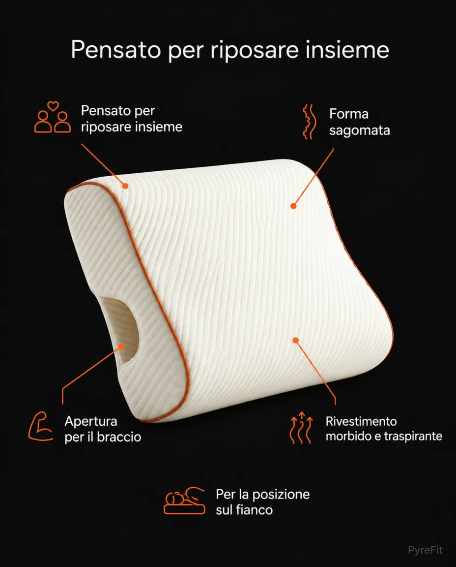 Pensato per riposare insieme — Forma sagomata