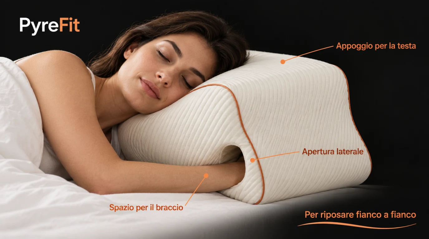 Spazio per il braccio — Apertura laterale
