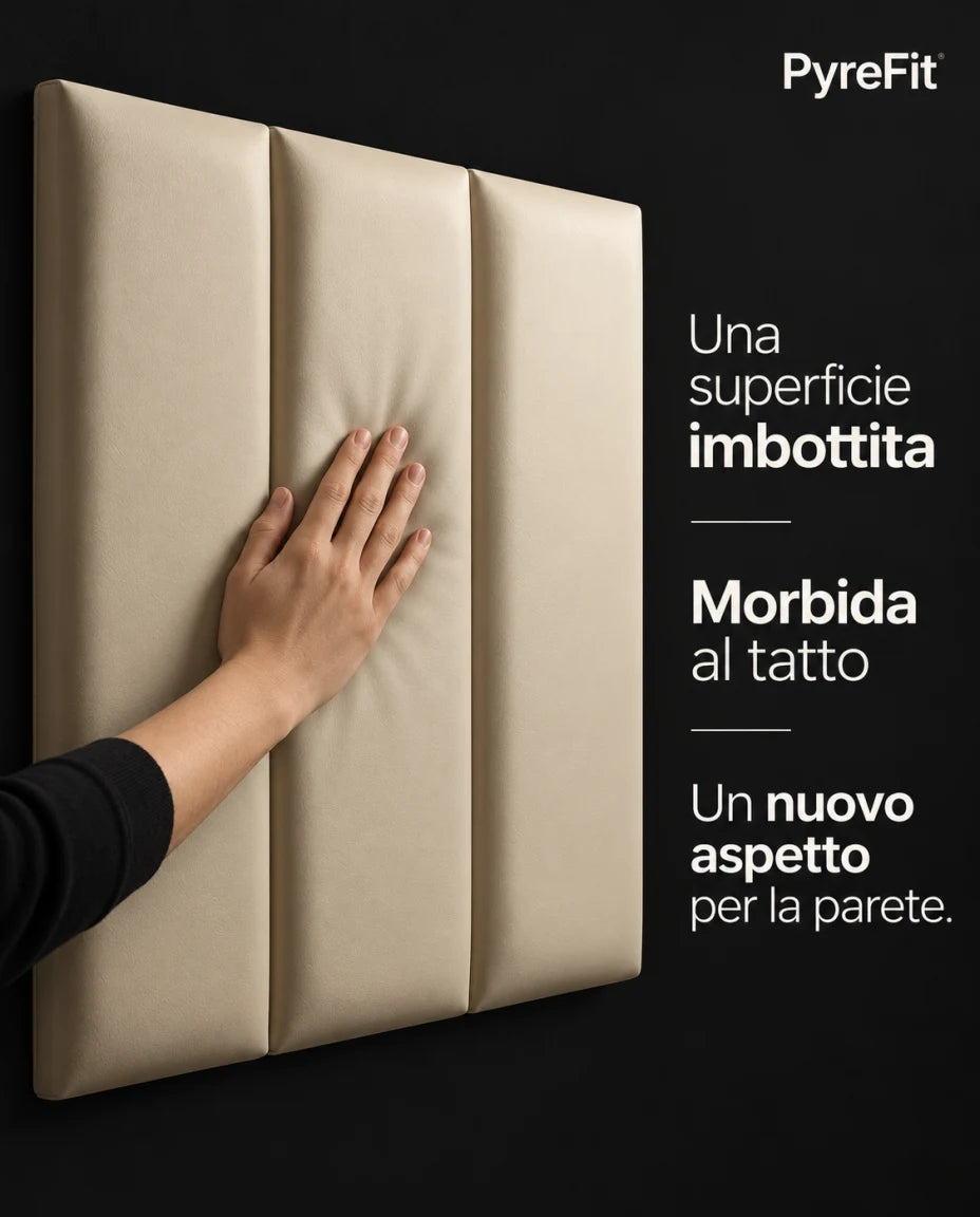 Una superficie imbottita — Morbida al tatto