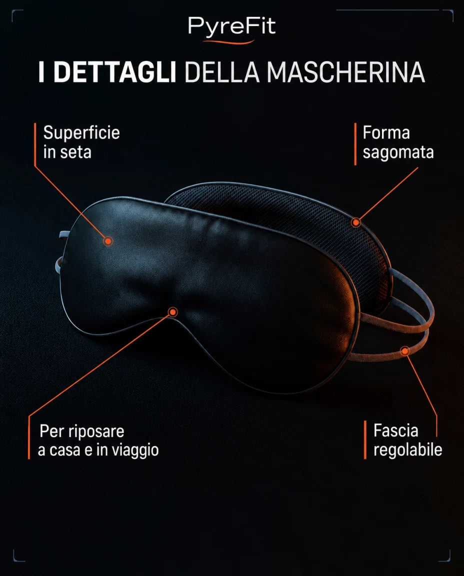 I dettagli della mascherina — Superficie in seta