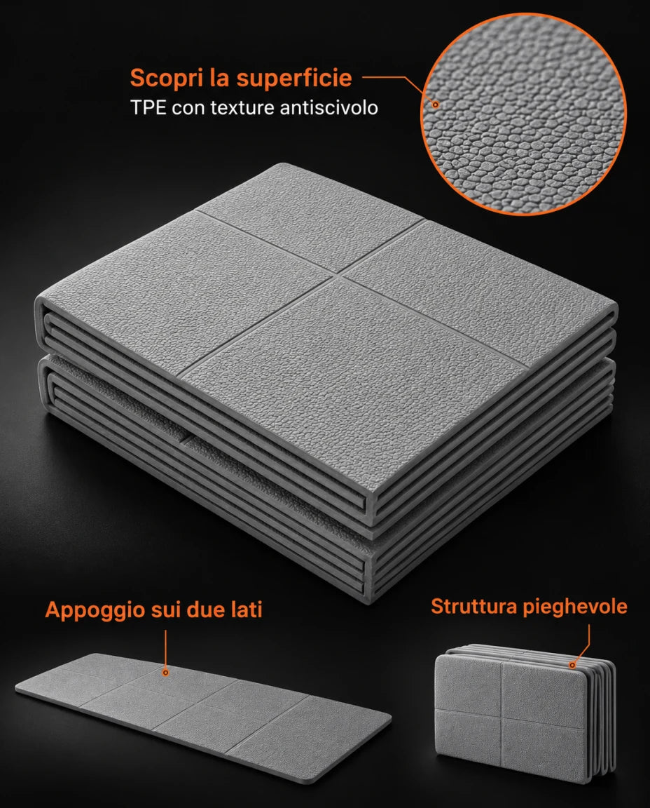 Scopri la superficie — TPE con texture antiscivolo