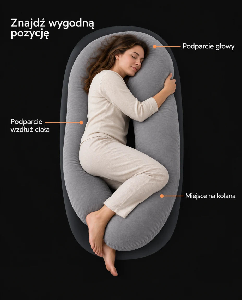 Znajdź wygodną pozycję — Podparcie głowy