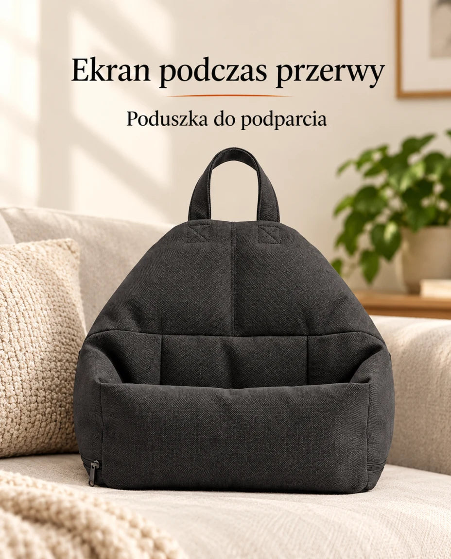 Ekran podczas przerwy