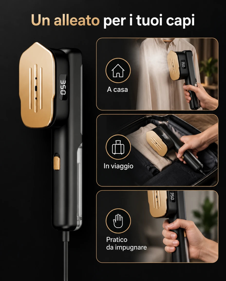 Un alleato per i tuoi capi — A casa — In viaggio — Pratico da impugnare
