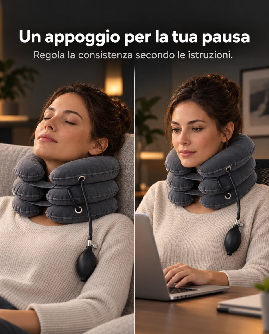 Un appoggio per la tua pausa — Regola la consistenza secondo le istruzioni