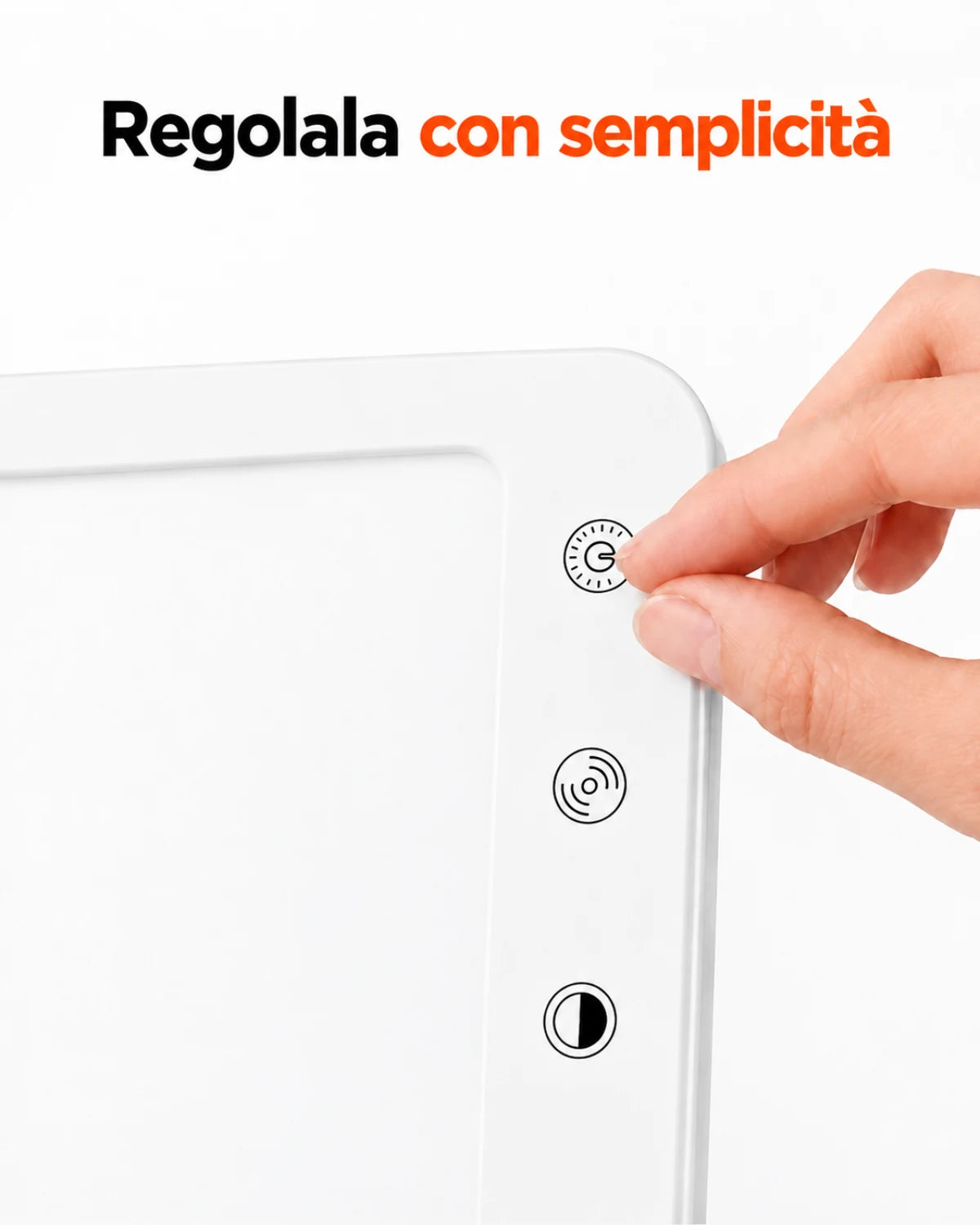 Lampada con luminosità regolabile e timer — Regolala con semplicità