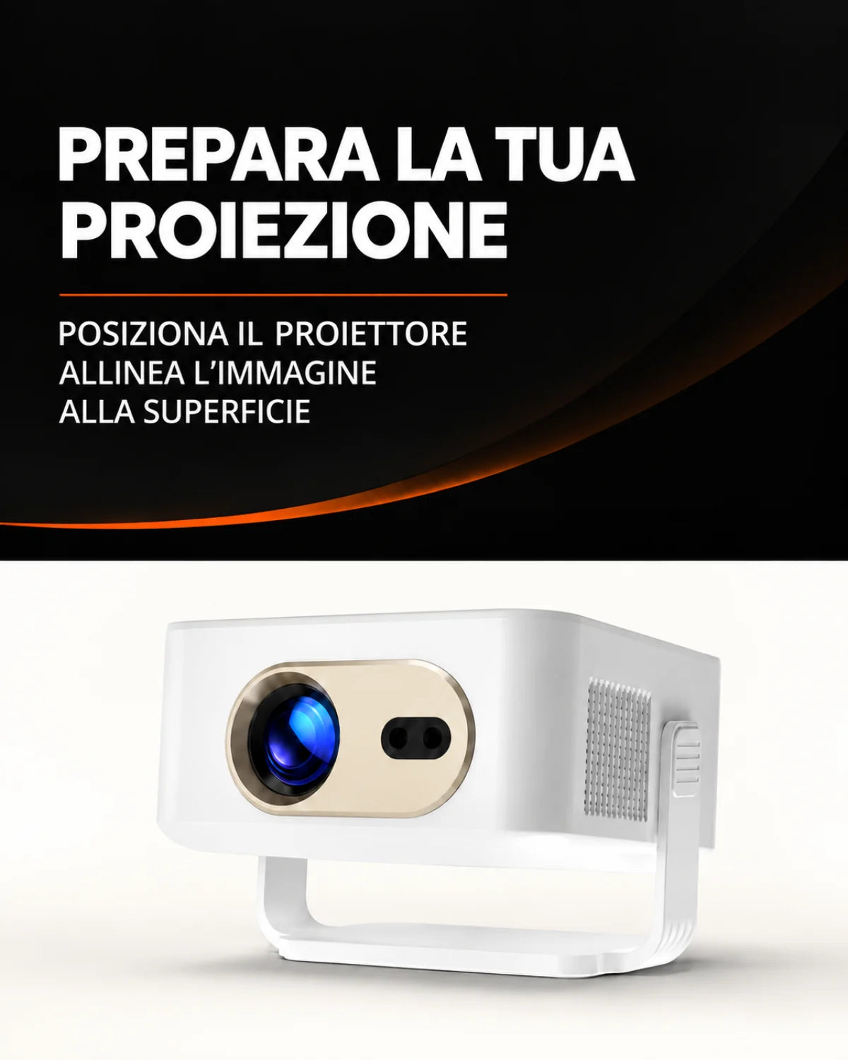 Prepara la tua proiezione