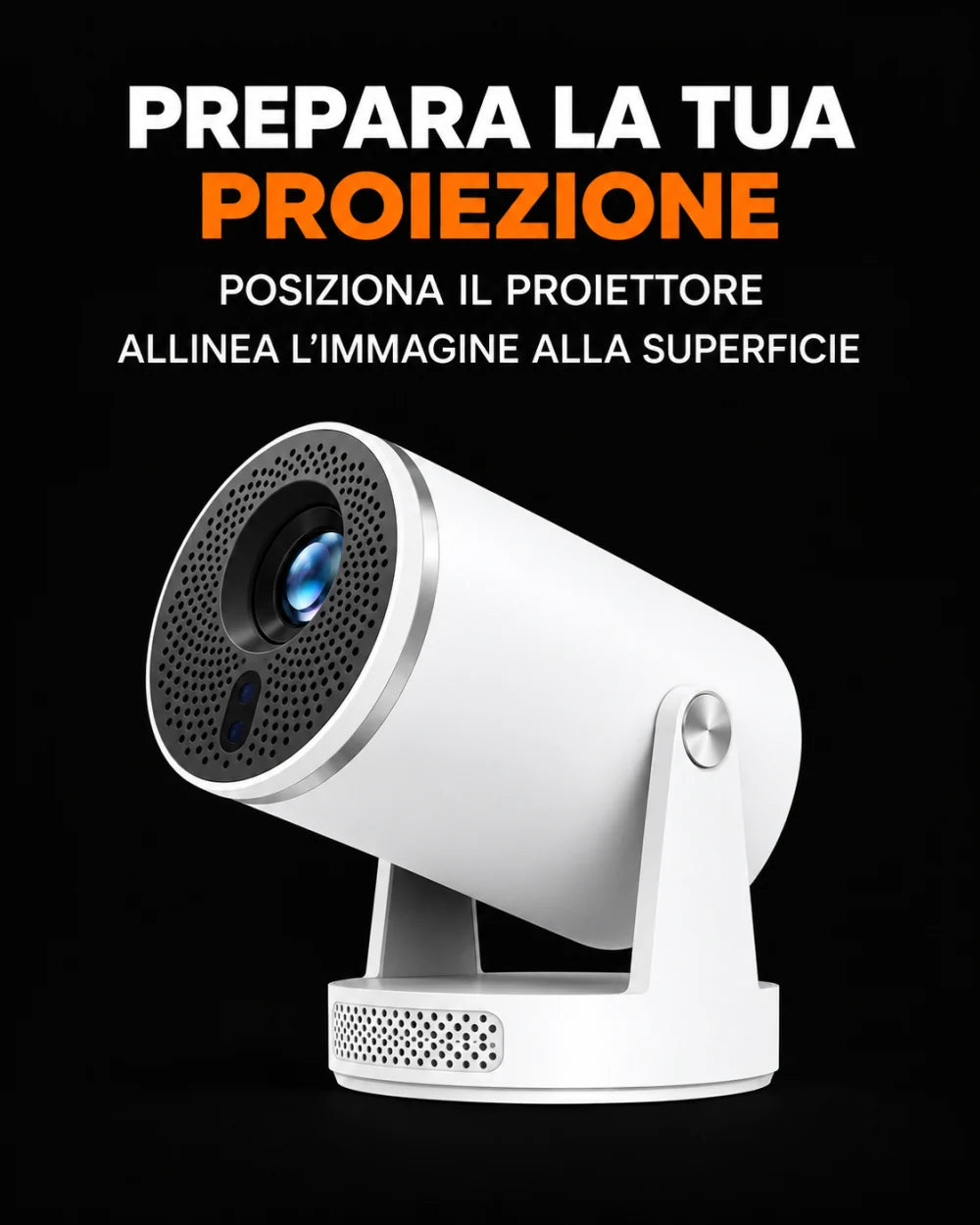 Prepara la tua proiezione