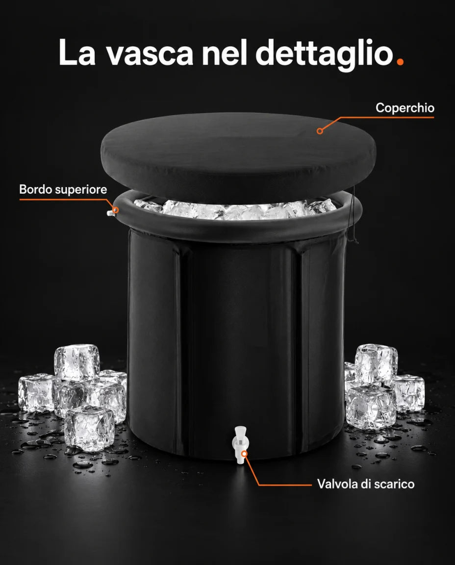 La vasca nel dettaglio